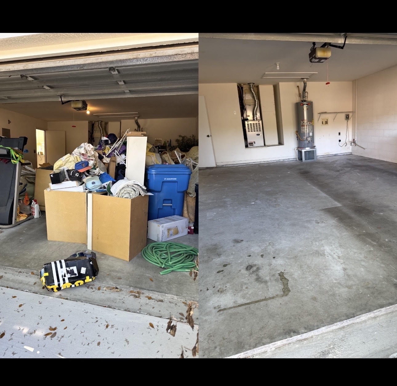 Recent property clean-out project